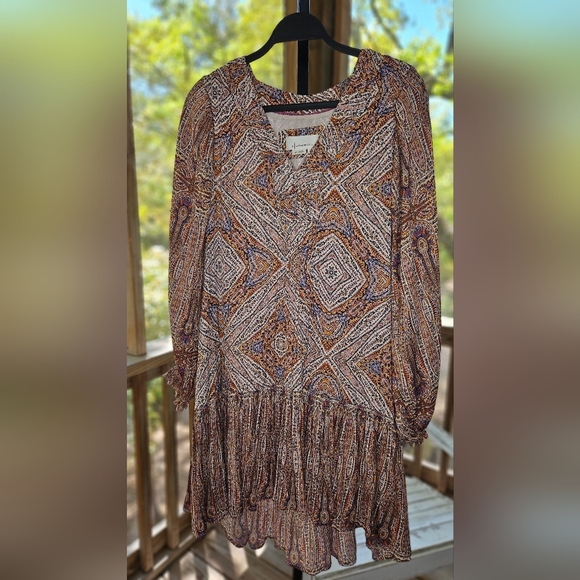 Anthropologie Sabia Flounced Tunic Dress - Picture 13 of 13